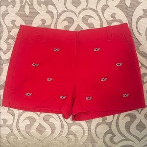 Vineyard Vines Red Kid’s Shorts Size 16